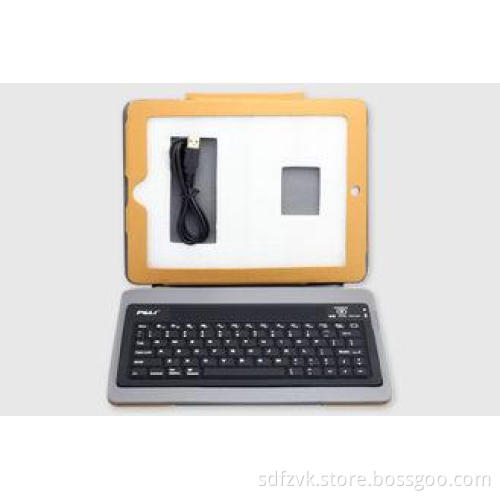 Dustproof Rotatable Leather Case Bluetooth Keyboard For iPa